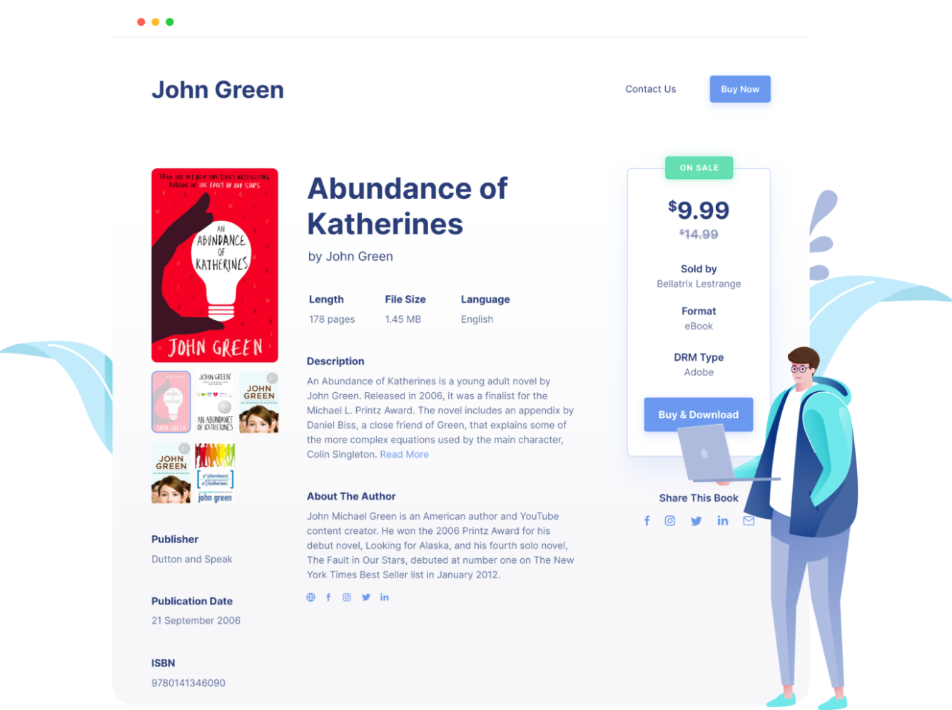 EditionGuard hosted eBook product page